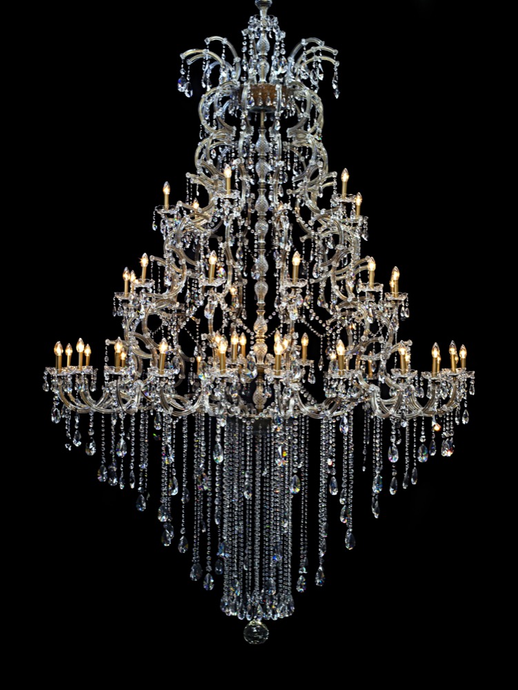 Lustre depois do restauro